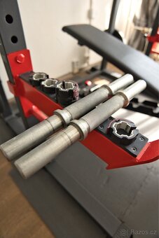 Posilovací klec - Half Rack s kotouči - 3
