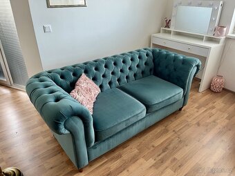 Sofa Chesterfield 3místná - 3