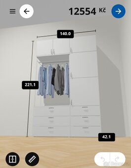 Skříň Platsa IKEA - 3