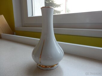 Porcelánové vázičky, košík, pejsek, ovečka, kačer - 3