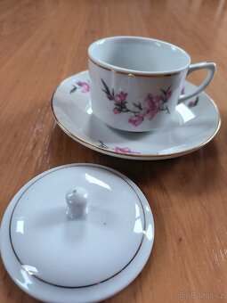 retro hrníček čajová souprava - 3