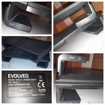 2x Podstavec pod monitor EVOLVEO deXy 2 - 3