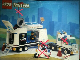 Lego System Police 90. léta 6348, 6533 - 3