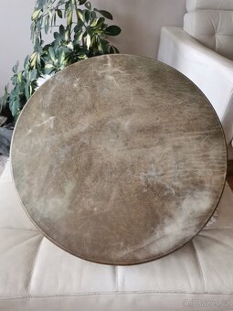Šamanský buben z hověziny, průměr 52cm - 3