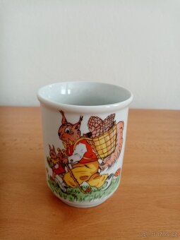 Retro hrnečky s dětským motivem - 3
