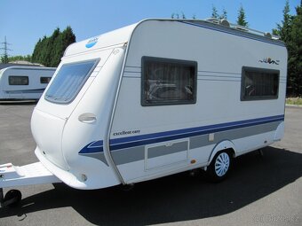 Prodám karavan Hobby 400 sf, model 2005 + mover + předstan. - 3