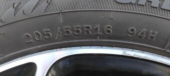 ALU KOLA SE ZIMNÍMI PNEU PEUGEOT - 3