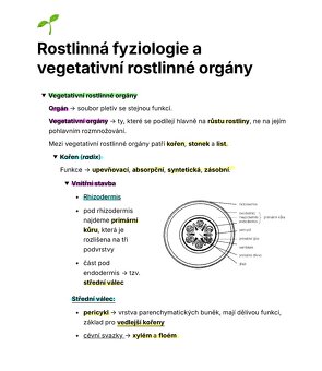 Maturitní otázky z biologie - 3