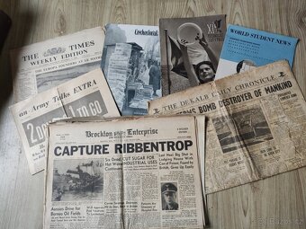 Staré noviny a časopisy 40.léta - 3