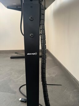 Stůl 120 x 60 x 1,8cm + nohy AlzaErgo FT1 - 3