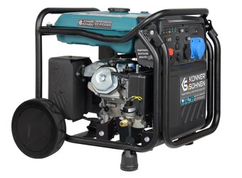 Nevybalená Invertorová benzínová/LPG elektrocentrála 8kW, - 3