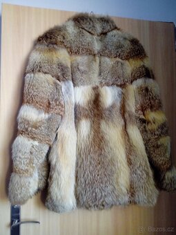 Dámský kožich červená liška+2 čepice - 3