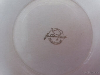 Starožitný čajový servis z varného skla. - 3