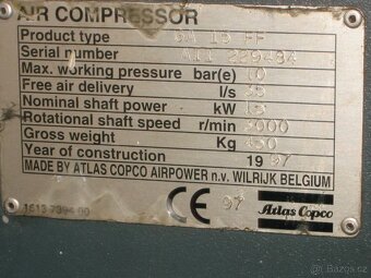 ATLAS COPCO GA 15-10 - 3