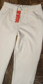 Dámské krémové tepláky, vel. S - 3