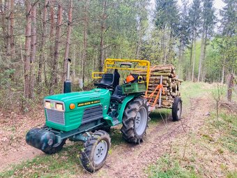 Vyvážečka za traktor, vlek do lesa na dřevo - 3