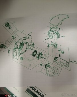 Dolmar-katalog náhradních dílů. 2 varianty. - 3