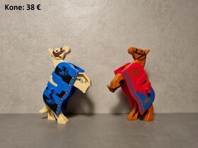 LEGO 10305 Hrad Lvího rytíře - minifigurky, koně, vlajky - 3