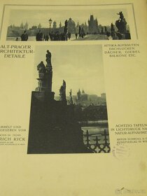 Kniha  Alt-Prager Architektur-Detaile.Pražská architektura 1 - 3