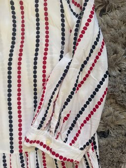 Krásné šaty v midi délce Tommy Hilfiger vel 40 - 3