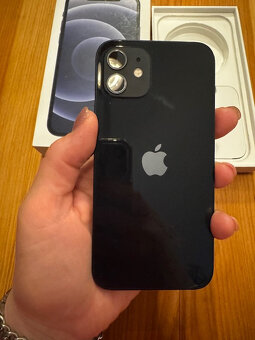 Apple iPhone 12, 64GB Black A použitý + kabel a kabička - 3