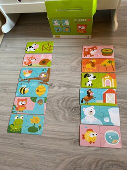 Puzzle Duo Kde bydlí zvířátka - 3