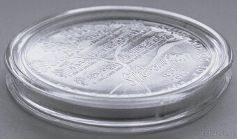 Česká republika,medaile 2014,národní hymna,proof,Ag 999/1000 - 3