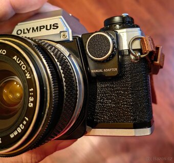 Olympus OM-10 + 2x OM sklo + manual adapter - 3