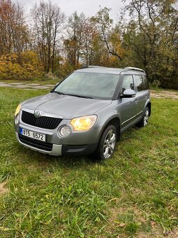 Škoda Yeti 2.0 TDI 4x4 81kw, ČR, 2.majitel, serviska, - 3
