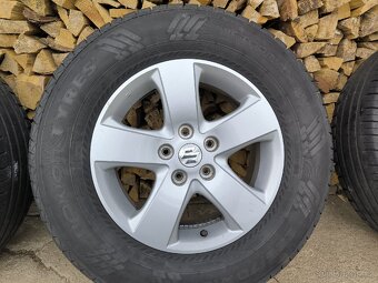 Suzuki Grand Vitara originální ALU kola 16" letní pneu - 3