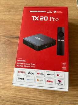 Nový smart TV BOX 5G TX20 PRO 4K 12K - ANDROID TV - 3
