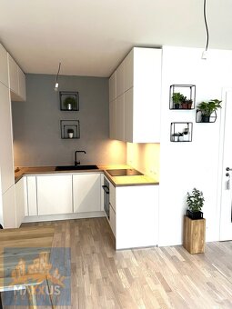 Pronájem moderního bytu 2+kk (56,6 m2) s předzahrádkou a ter - 3
