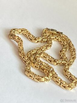 TOP-Zlatý řetízek 18K Žluté plné zlato 750/1000 - 3