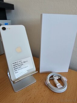 iPhone SE 2022 12 měsíců ZÁRUKA, TOP stav - 3