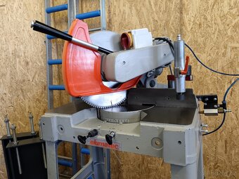 Pila na HLINÍK PLAST DŘEVO, kotoučová pokosová pila ELUMATEC - 3