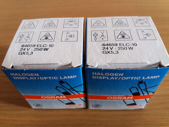 24V/250W ELC/10H, GX5,3 50mm, 1000h, 64659 OSRAM - 3
