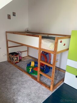 Dětská postel IKEA KURA rezervace do 13.7. - 3