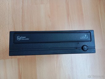 CD, DVD mechanika Writer SH-S223. Napájecí zdroj SWEEX PS 03 - 3