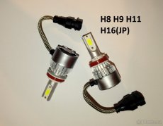 LED autožárovky h1 h3 h4 h7 h8 h9 h11 h16 - 3