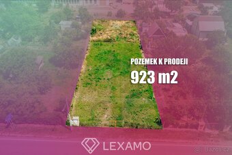 Pronájem zahrady, 923 m² - Znojmo - Přímětice, ev.č. 00297 - 3