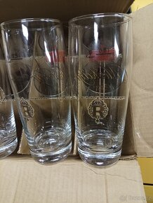 Pivní sklo 0,5l Krušovice mušketýr  nové - 3