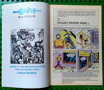 Komiks SPIDERMAN č. 9/1991 Semic SOLIDNÍ STAV - 3
