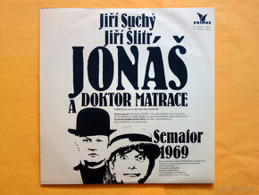 2LP Jiří Suchý/ Jiří Šlitr - Jonáš a doktor Matrace/ NEHRANÉ - 3