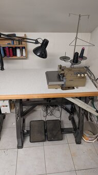 Průmyslový šicí stroj + overlock - 3