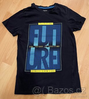 2x triko, tričko s kr. rukávem vel. 146/152 - 3