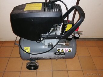 Olejovy vzduchovy kompresor MATRIX AC 2000-25 8 baru - 3