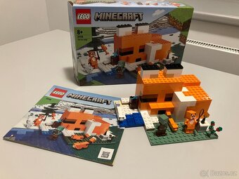 LEGO Minecraft 21178 – Liščí domek - 3
