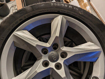 ALU kola Audi Q7 4M R19 + zimní pneu 255/55 - 3