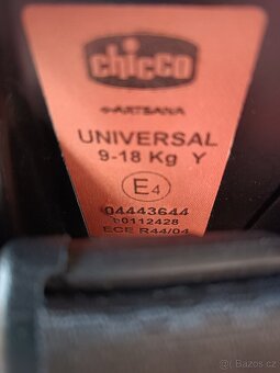 Prodám autosedačku Chicco - 3