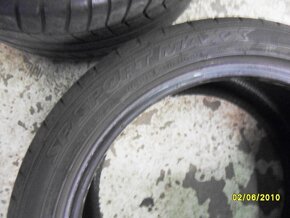 2Ks pneu Dunlop 245/40x17 obe jen 500kč - 3